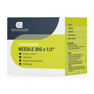 NEEDLE 30GX13MM ECONOCARE