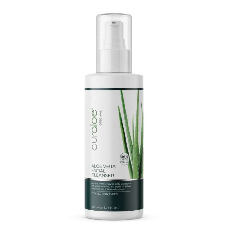 CURALOE ALOE VERA FACIAL CLEANSER 200ml