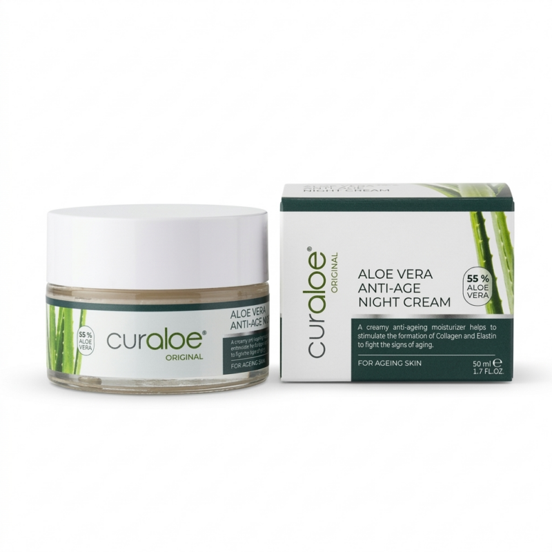 CURALOE ALO VERA ANTI-AGE NIGHT CREAM 50ml