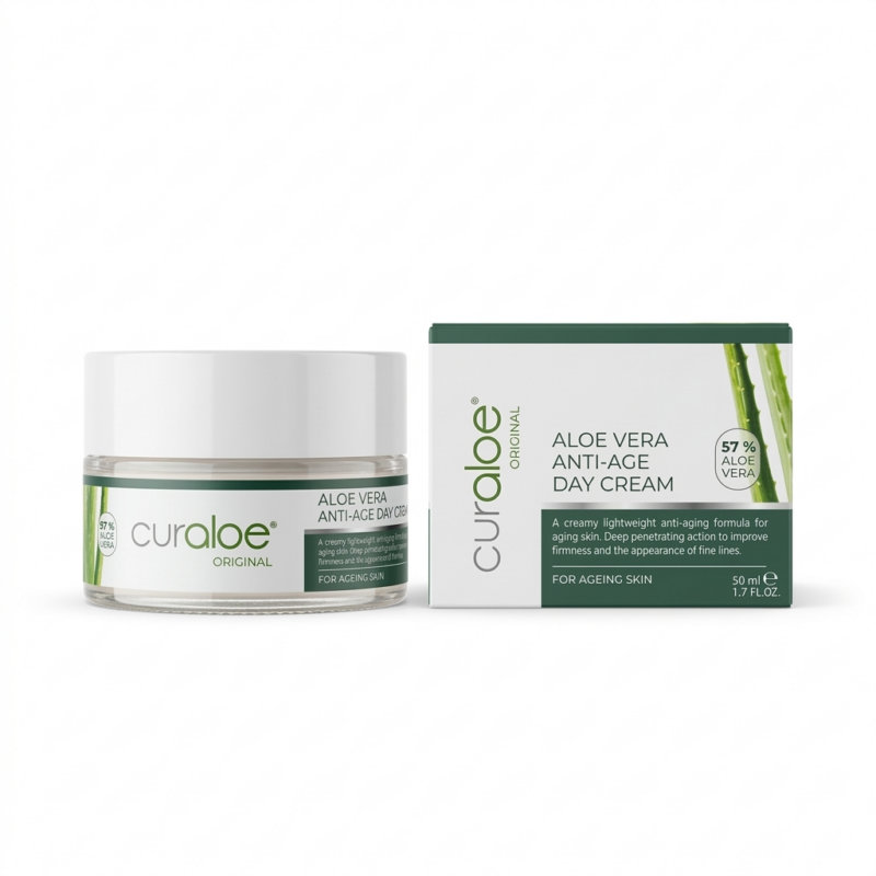 CURALOE ALOE VERA ANTI-AGE DAY CREAM 50ml