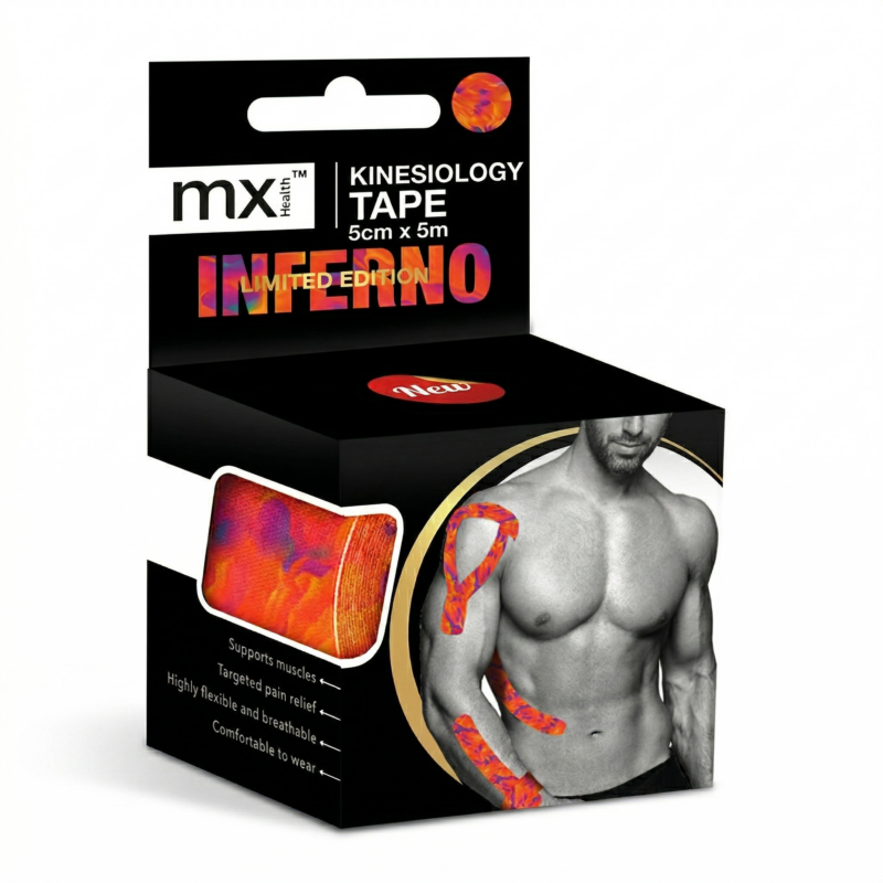 mx Kinesio Tape - Inferno 5cm x 5m
