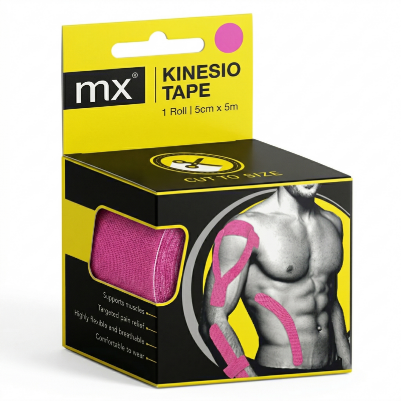 mx Kinesio Tape - Pink 5cm x 5m
